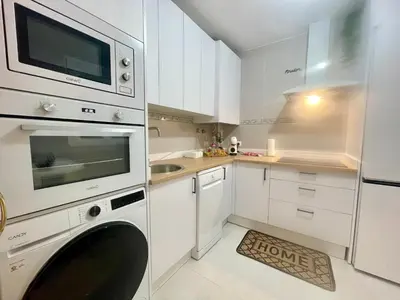 Una cocina o zona de cocina en Apartamento Mirador Castillo Belmez