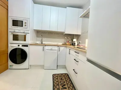 Una cocina o zona de cocina en Apartamento Mirador Castillo Belmez