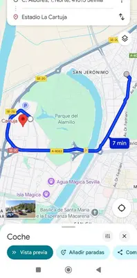 Plano de Apartamento El Mundo como Destino - cerca Estadio Cartuja