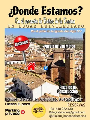 Certificado, premio, señal o documento que está expuesto en Refugio de Baños