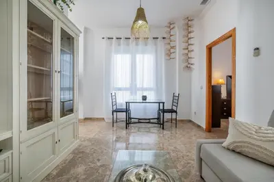 Zona de estar de Kurtuba Suites