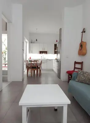 Zona de estar de Town house with rooftop terrace