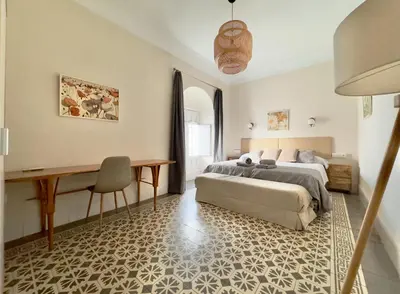 Cama o camas de una habitación en DS Palacio de la Luna