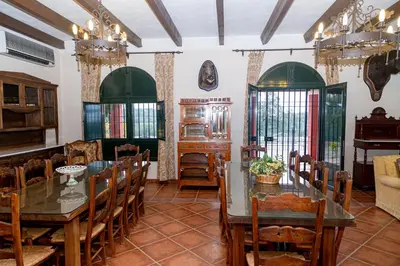 Zona de estar de Finca Los Majadales