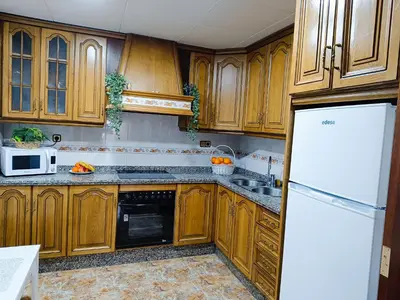 Una cocina o zona de cocina en Casa Completa Terraza Real de la Sierra Subbetica