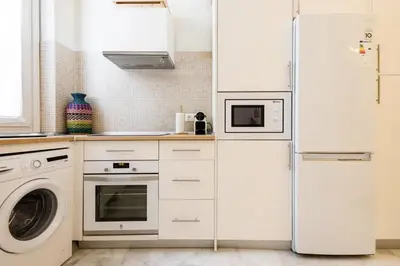 Una cocina o zona de cocina en Loft en Centro de Sevilla con Parking gratis