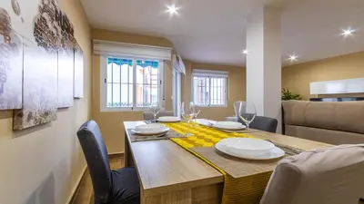 Zona de estar de Apartamento Sueños del Guadalquivir Centro Cordoba