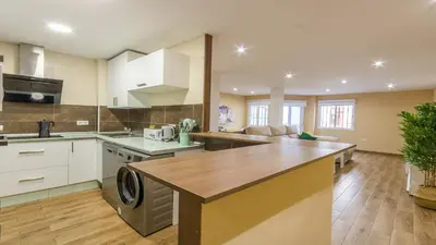 Una cocina o zona de cocina en Apartamento Sueños del Guadalquivir Centro Cordoba