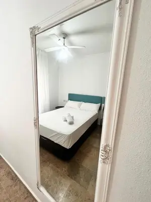 Cama o camas de una habitación en Apartamento Boabdil