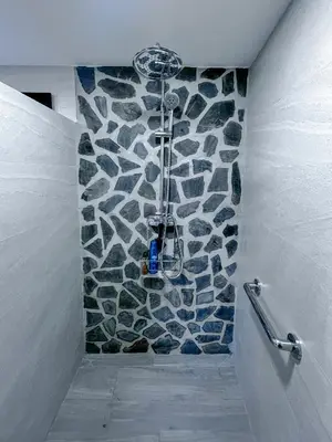 Un baño de Alojamiento Rural Viña El Labrador