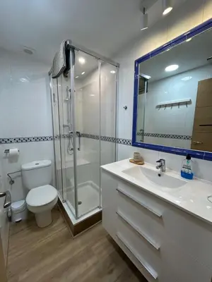 Un baño de Apartamento Entre dos Puentes