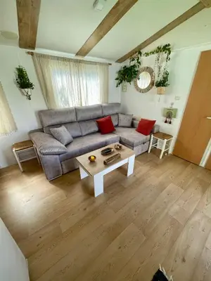 Zona de estar de Nómada, Casa Cerca de Sevilla