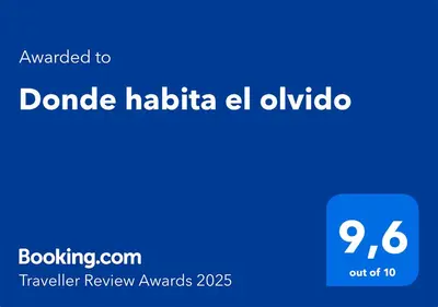 Certificado, premio, señal o documento que está expuesto en Donde habita el olvido