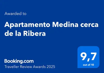 Certificado, premio, señal o documento que está expuesto en Apartamento Premium, Relax & Confort - Parking Gratis