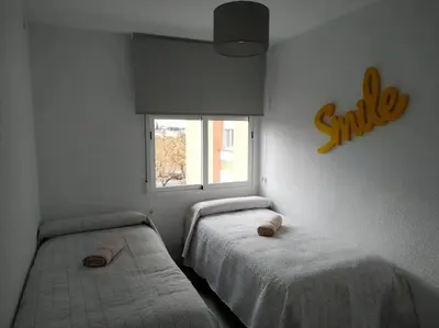 Cama o camas de una habitación en Apartamento Premium, Relax & Confort - Parking Gratis