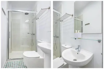 Un baño de Beautiful Ground Floor Duplex in the heart of Seville