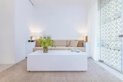 Zona de estar de BHost - Lumière Suites