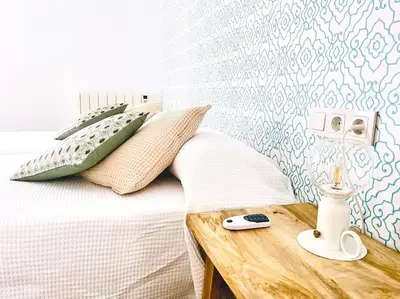 Cama o camas de una habitación en VILLA ANTALA - Apartamento Enrique Redel