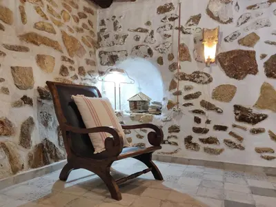 Zona de estar de Apartamentos Casa Nino