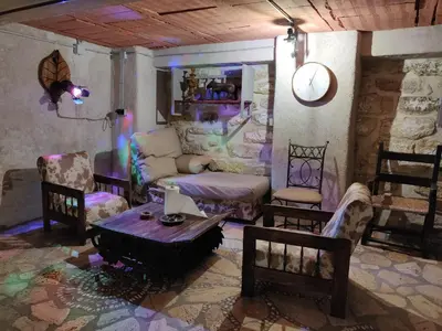 Zona de estar de Apartamentos Casa Nino