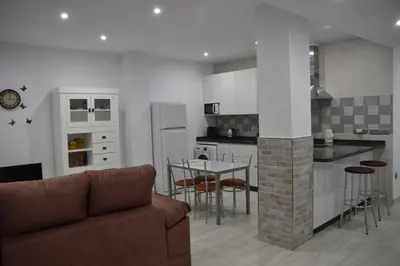 Una cocina o zona de cocina en Apartamento El pocito