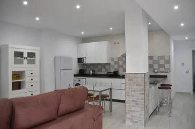 Una cocina o zona de cocina en Apartamento El pocito