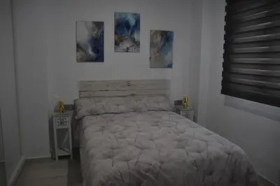 Cama o camas de una habitación en Apartamento El pocito