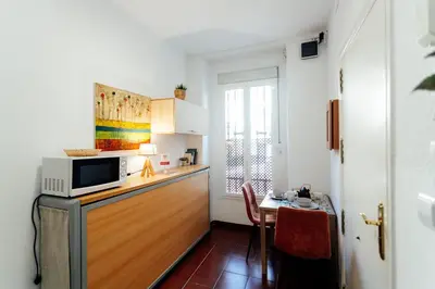 Una cocina o zona de cocina en Alohamundi Joaquín Costa