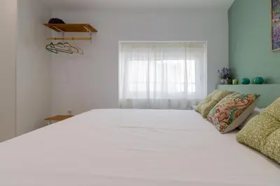 Cama o camas de una habitación en La Perla de la Juderia