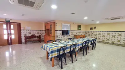 Una cocina o zona de cocina en ALBERGUE LA TIÑOSA