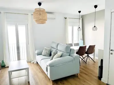Zona de estar de El capricho de Córdoba