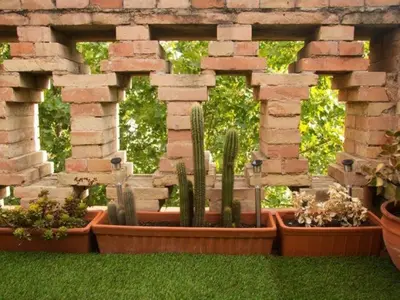 Jardín al aire libre en Spectacular central Penthouse with private terrace