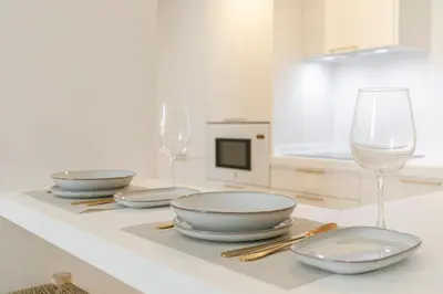Una cocina o zona de cocina en ISG Apartments Conde Negro 10- FREE PARKING