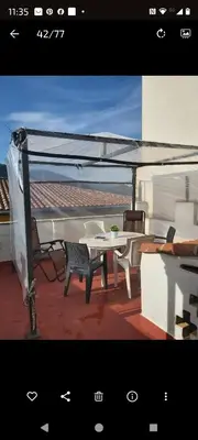 Un balcón o terraza de ALOJAMIENTO TURISTICO LAS SOLANERAS