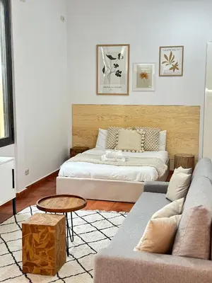 Zona de estar de Suite Alameda