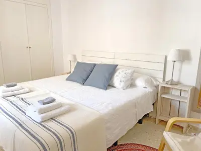 Cama o camas de una habitación en El Rincón del Pintor