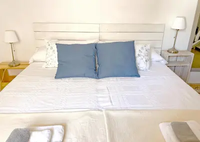 Cama o camas de una habitación en El Rincón del Pintor