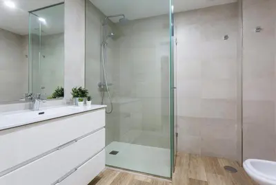 Un baño de Jardines Valle 3 rooms 2 baños