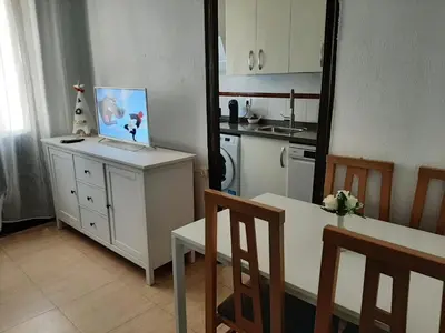 Una cocina o zona de cocina en Feria