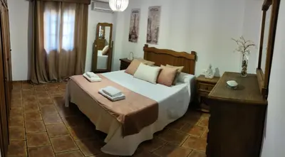 Cama o camas de una habitación en CASA LAURA