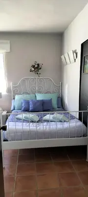 Zona de estar de Bed & Breakfast Casa Ceratonia