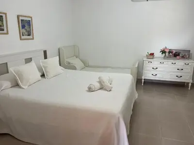 Cama o camas de una habitación en Villa Carmen