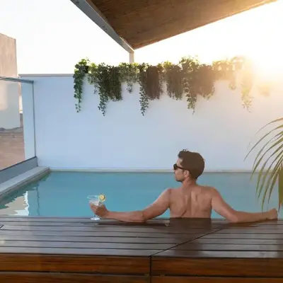 LeonAlba House Private Villa Private rooftop Private Pool Private Andalusian Courtyard Free Parking BBQ 8 Guests