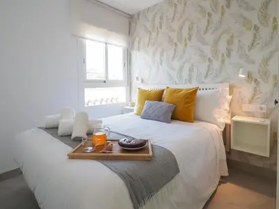 Cama o camas de una habitación en Tinte Boutique Suite