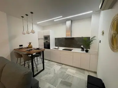 Una cocina o zona de cocina en WISH SUITE PONCE DE LEON