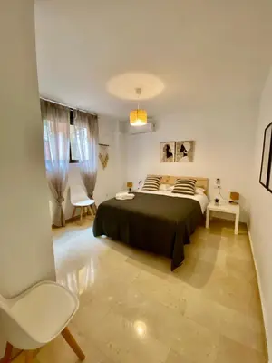 Cama o camas de una habitación en Apartamento nuevo en centro 19743