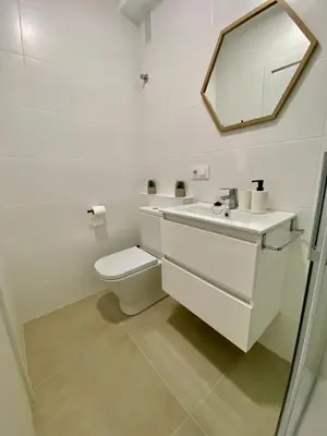 Un baño de Apartamento centrico y tranquilo