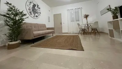 Zona de estar de Alojamientos Claus