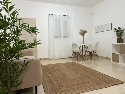 Zona de estar de Alojamientos Claus