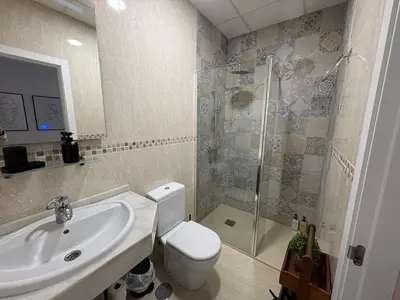 Un baño de Apto. El Ático de los Patios